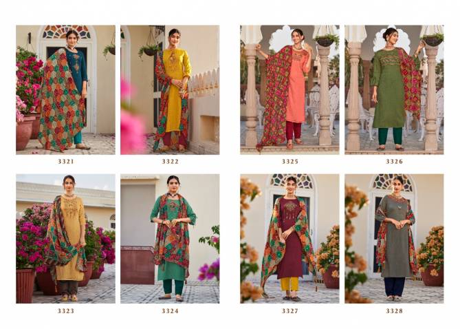 Rangoon Ramjat Viscose Printed Designer Fancy Wear Ready Made Collection